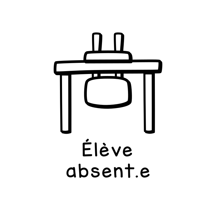 Élève absent.e