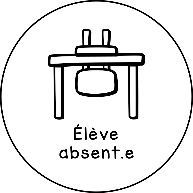 Élève absent.e