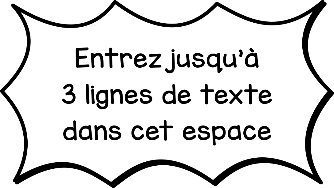 Éclat BD (message sur mesure)