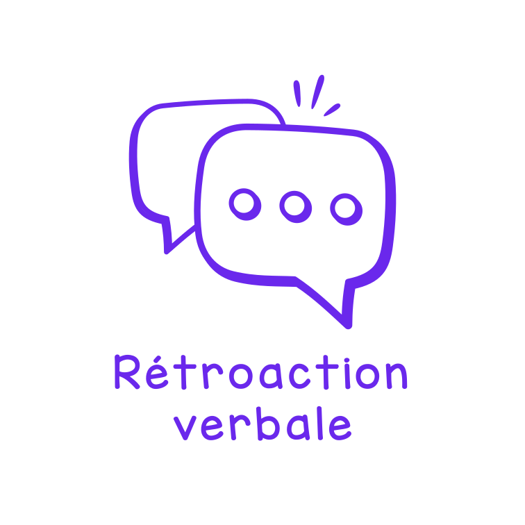 Rétroaction verbale