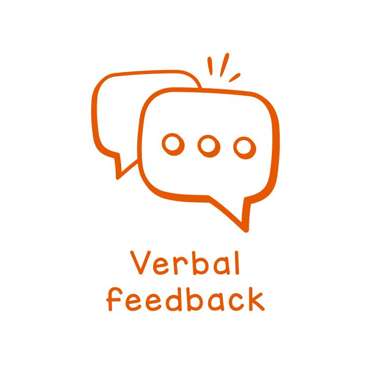 Verbal feedback