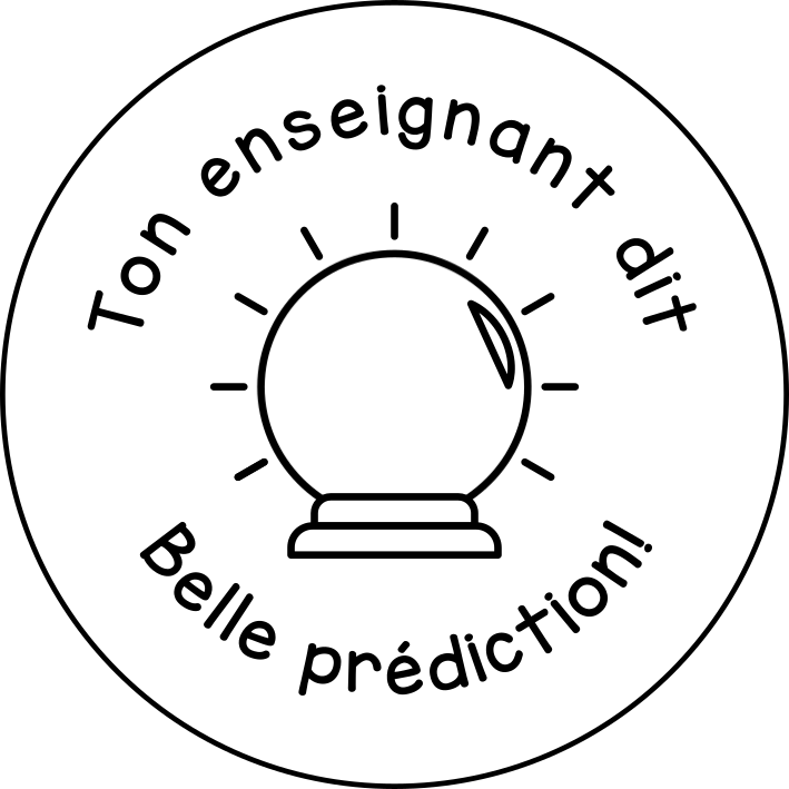 Belle prédiction!