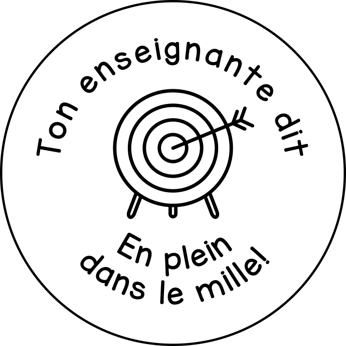 En plein dans le mille!