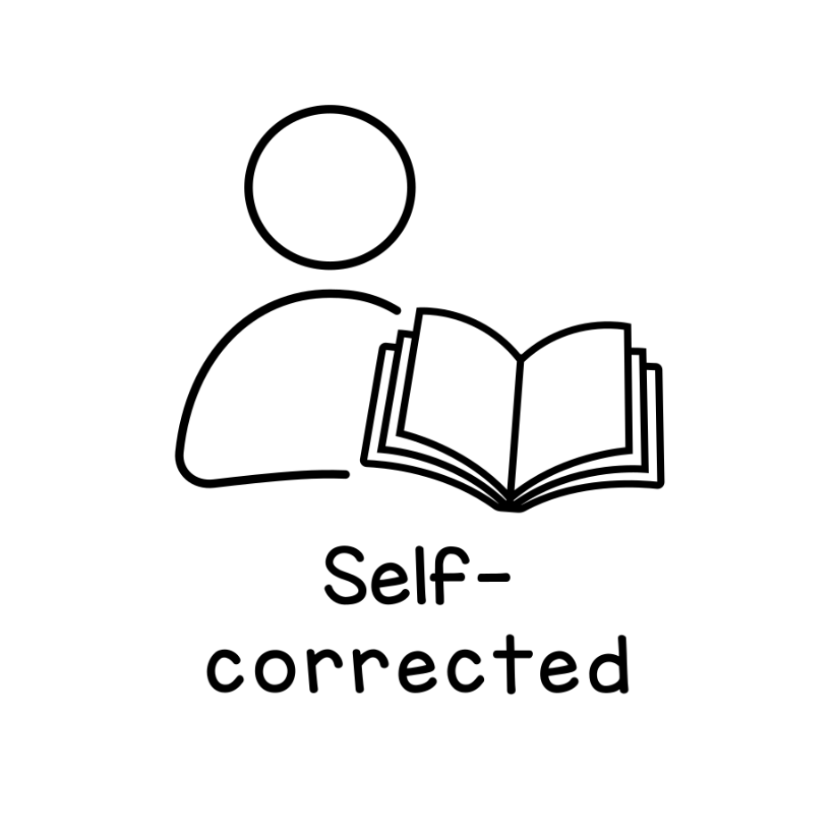 Self-corrected