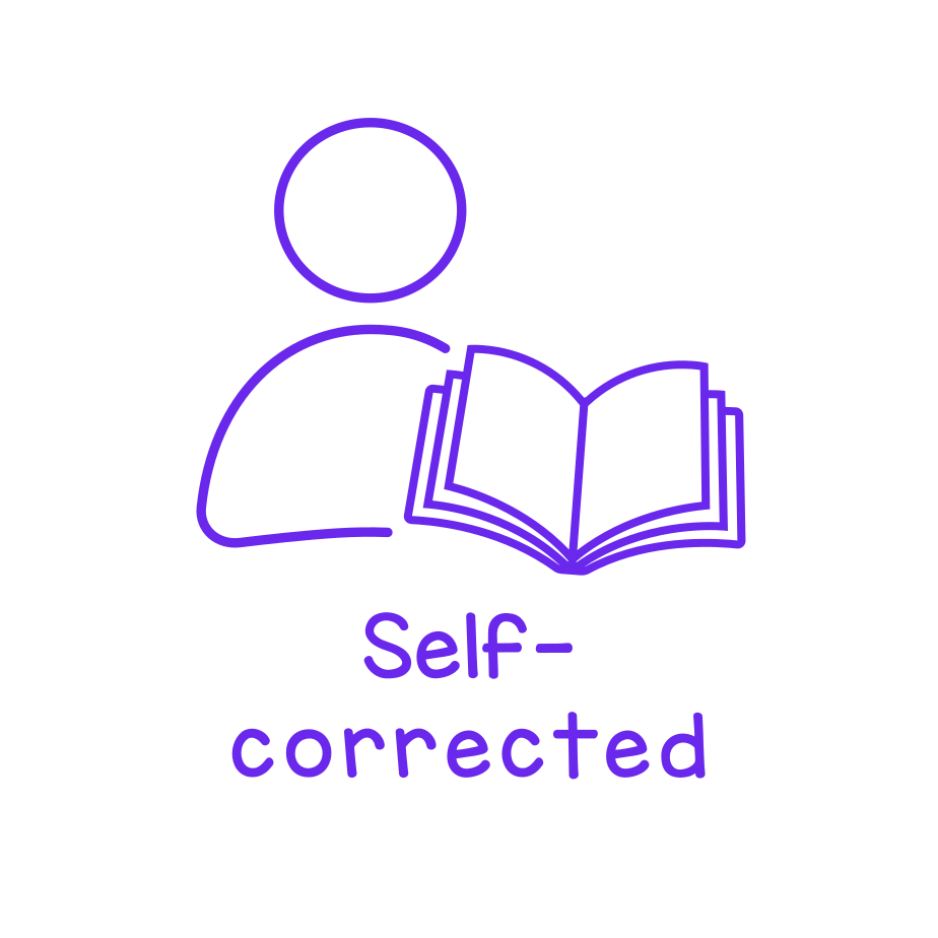 Self-corrected