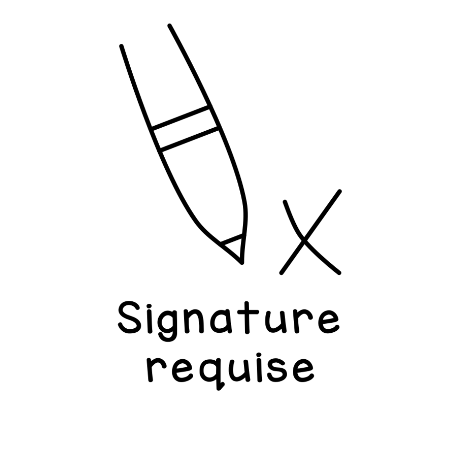 Signature requise