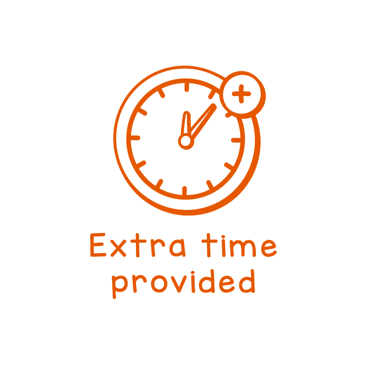 Extra time provided