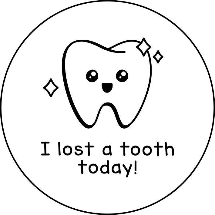 I lost a tooth today!