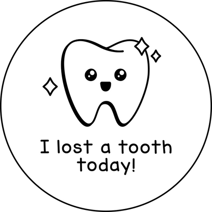 I lost a tooth today!