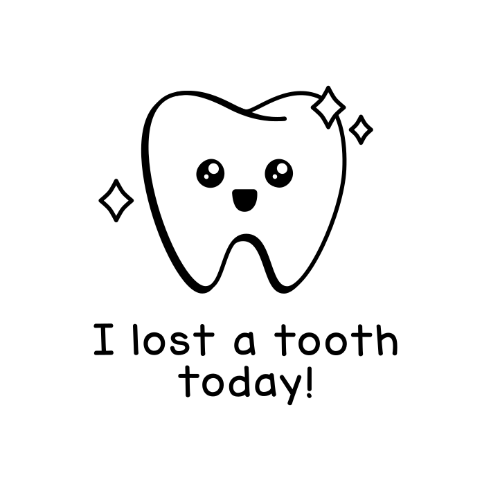 I lost a tooth today!