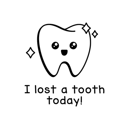 I lost a tooth today!