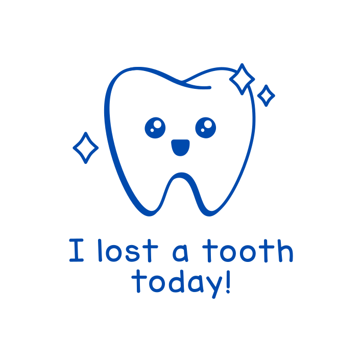 I lost a tooth today!