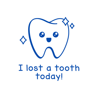 I lost a tooth today!