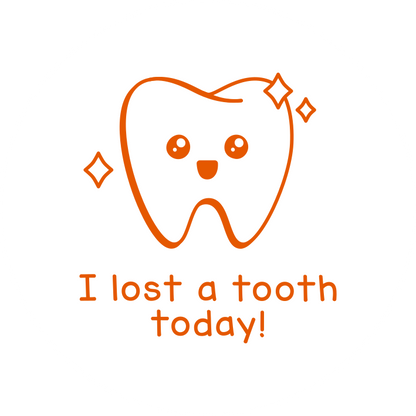 I lost a tooth today!