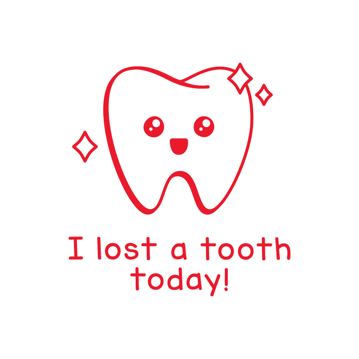I lost a tooth today!