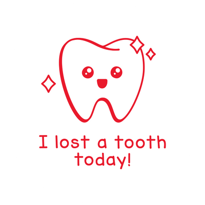 I lost a tooth today!