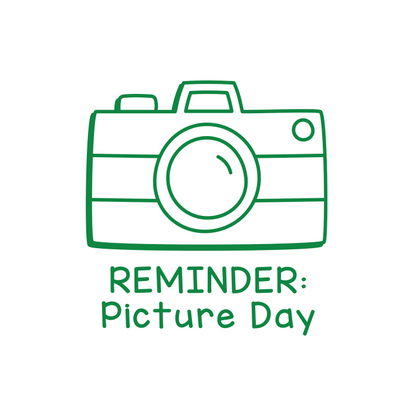 Reminder: Picture Day