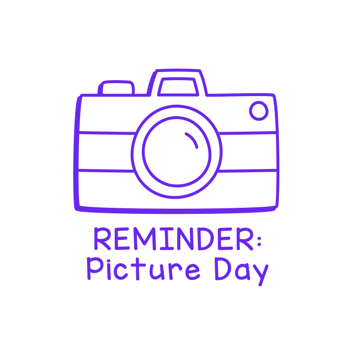 Reminder: Picture Day