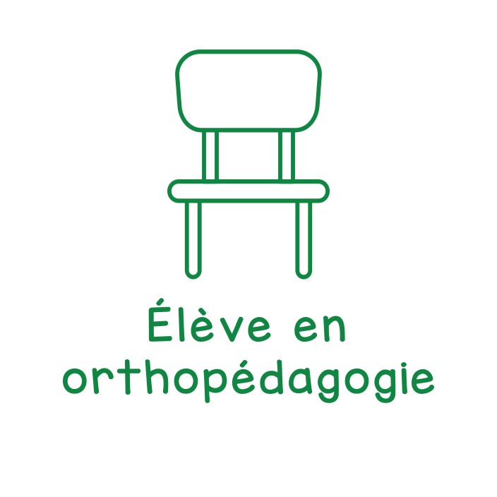 Élève en orthopédagogie