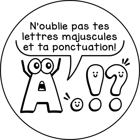Majuscules et ponctuation