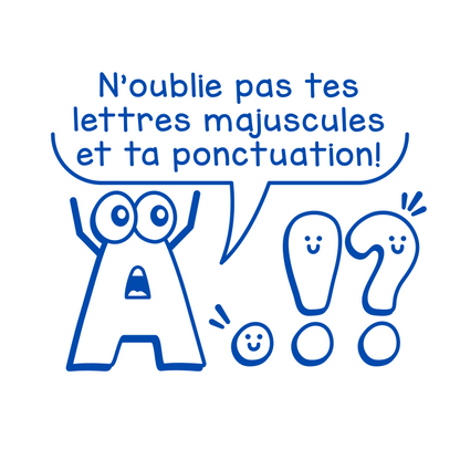 Majuscules et ponctuation
