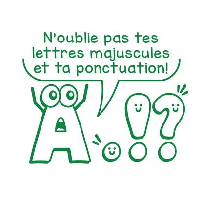 Majuscules et ponctuation
