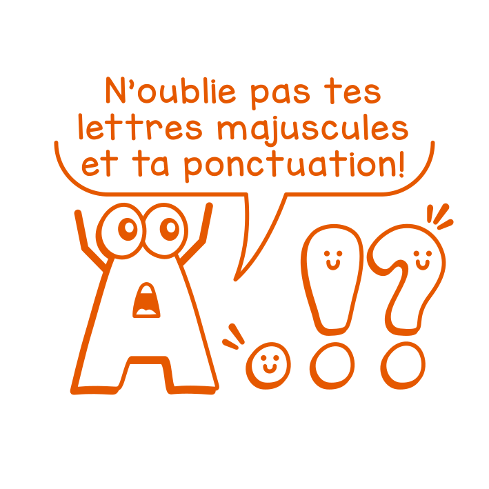 Majuscules et ponctuation