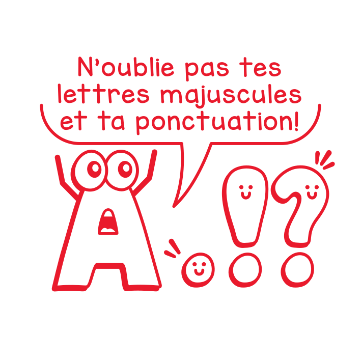 Majuscules et ponctuation