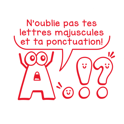 Majuscules et ponctuation