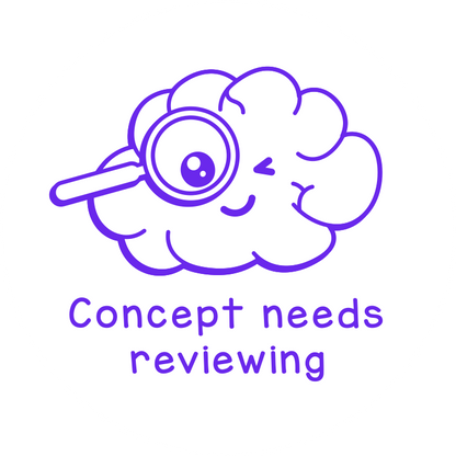 Concept needs reviewing