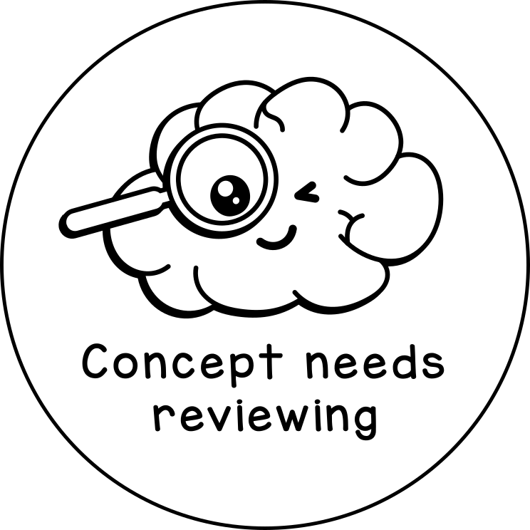 Concept needs reviewing
