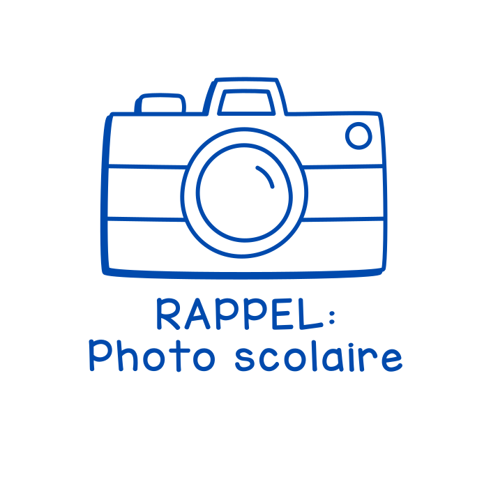 RAPPEL: Photo scolaire