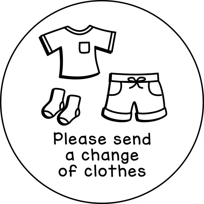 Please send a change of clothes