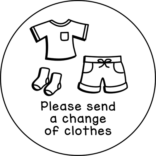 Please send a change of clothes