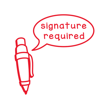 Signature required
