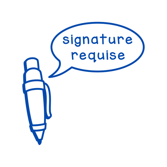 Signature requise