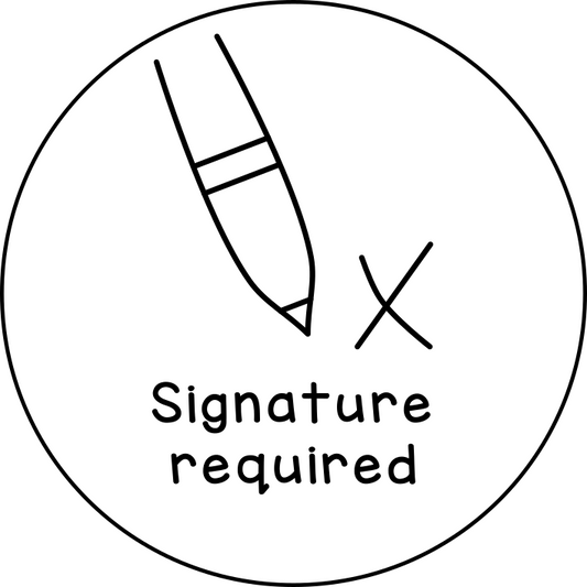 Signature required