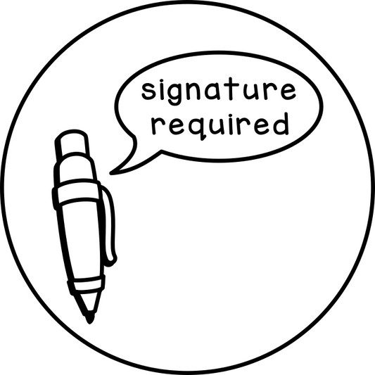 Signature required