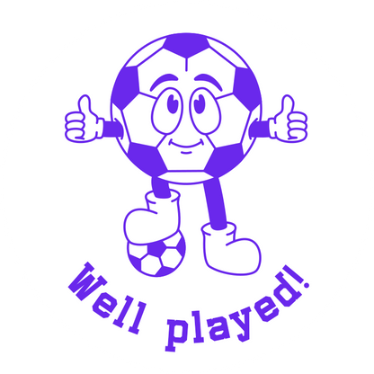 Soccer - Well played!