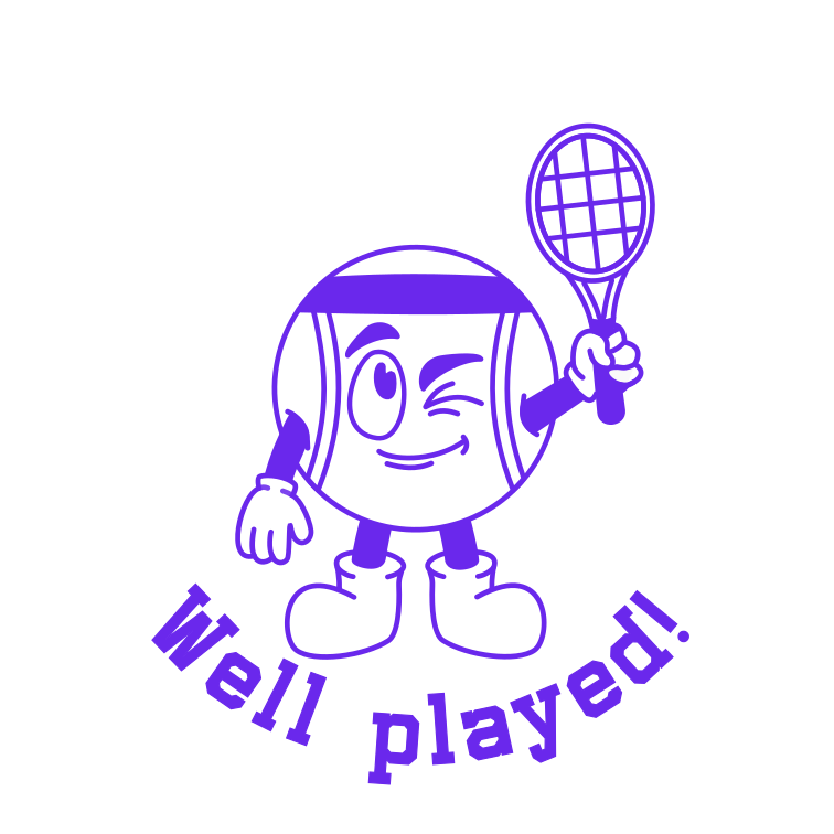 Tennis - Well played!