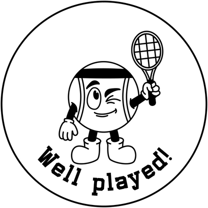 Tennis - Well played!