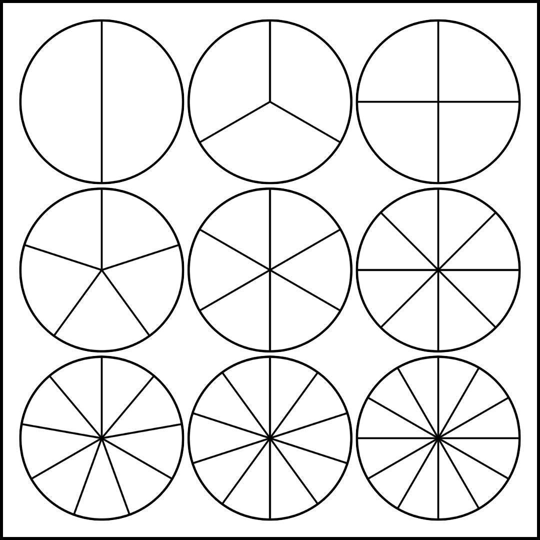 Fractions (cercles)