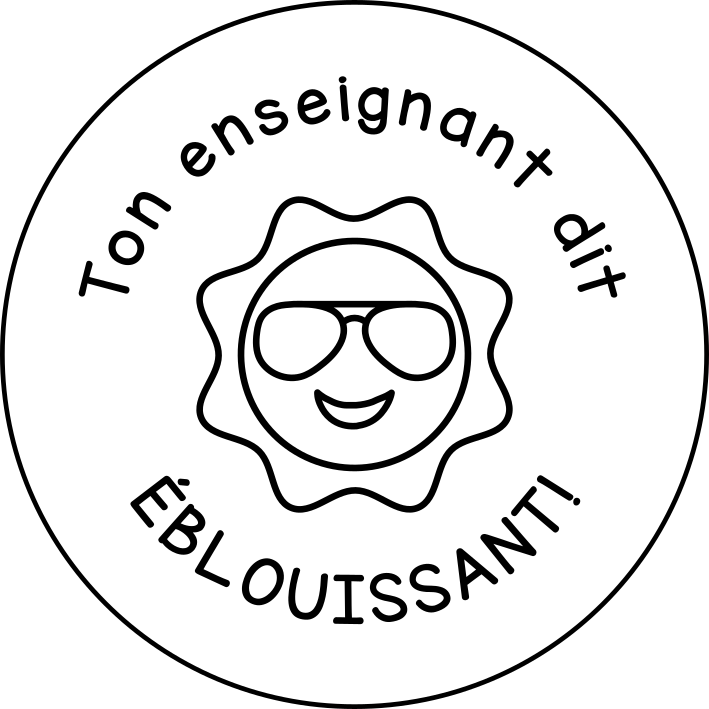 ÉBLOUISSANT!