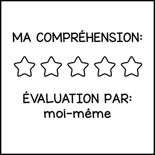 Étoiles (évaluation)