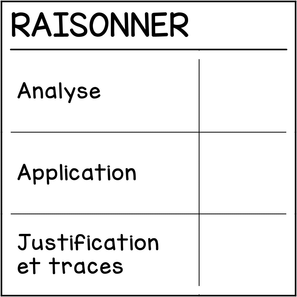 Raisonner (grille)