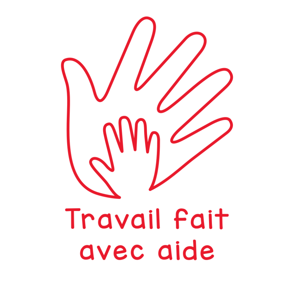 Travail fait avec aide