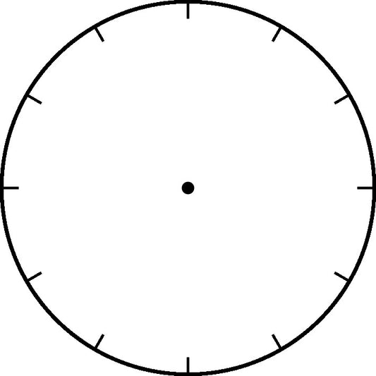 Horloge analogique (sans numéros)