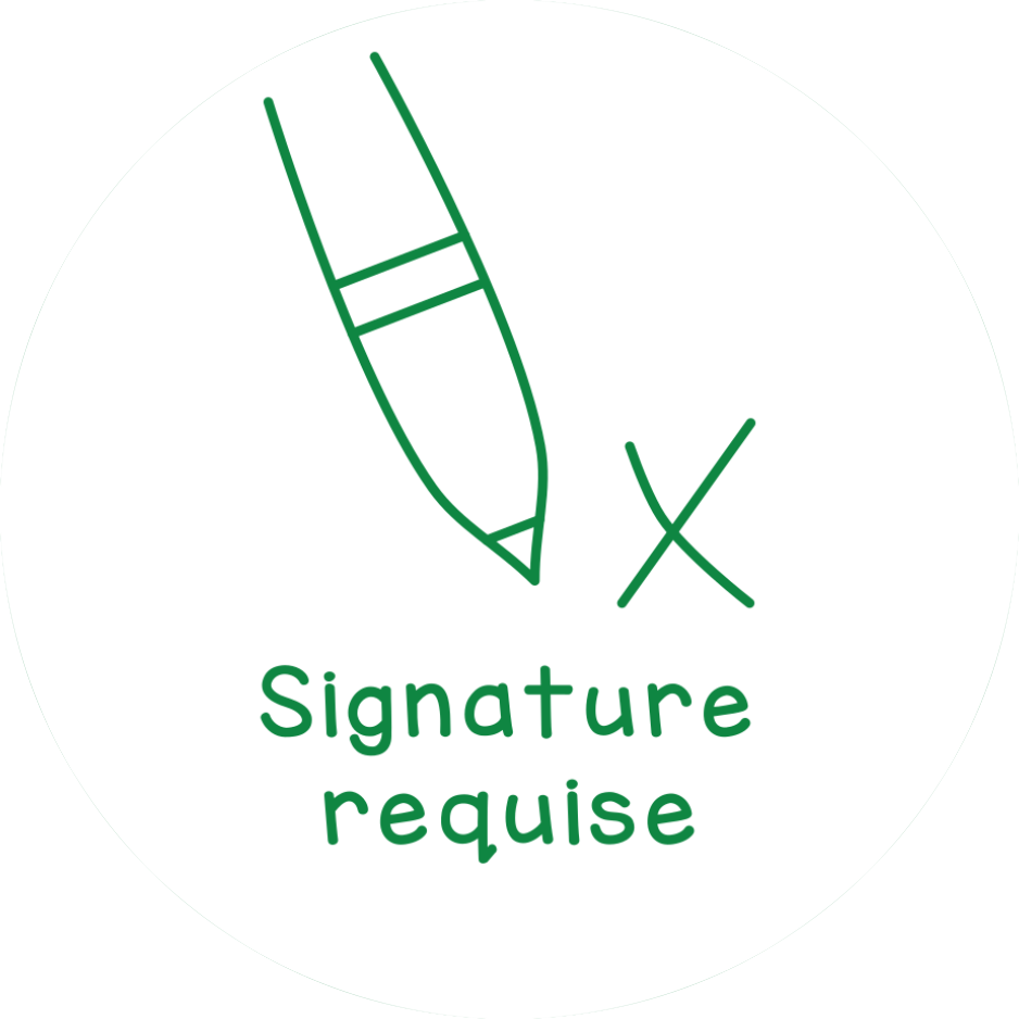Signature requise