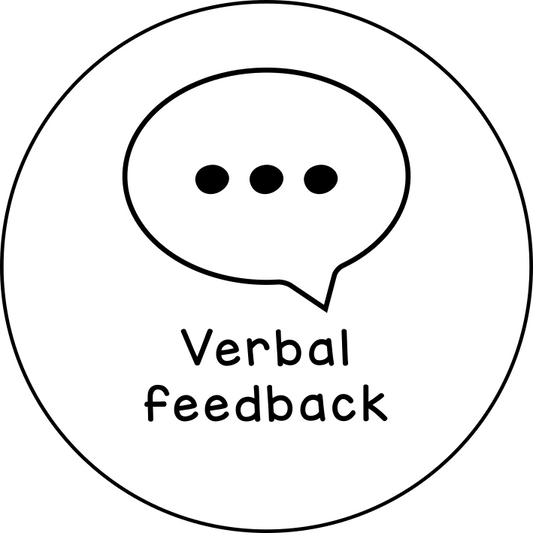 Verbal feedback